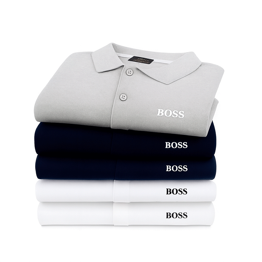 [BUY 3, GET 5] Premiere Polo Shirt Kit – 5 Premium Polos
